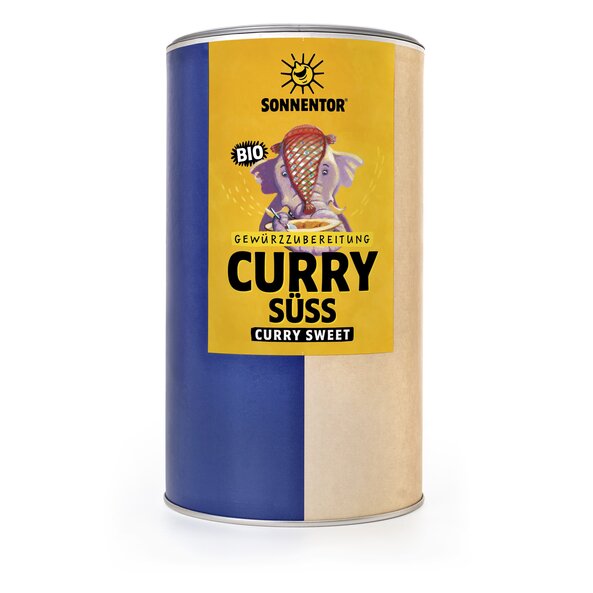 Curry süß bio 450 g, Gastrodose groß